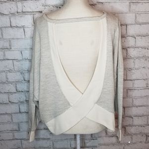 Open Back Bb Dakota Off Duty Top L NWT